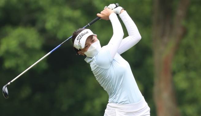 山溪地真善美元素營傳承賽第1回合陳敏柔68桿暫居第1。(大會提供)