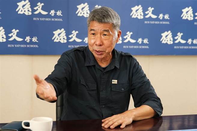 国民党主席参选人 张亚中。(图/本报资料照)