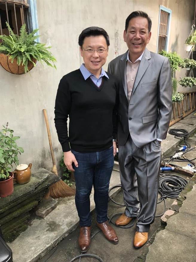 立委趙天麟PO出與龍劭華合照，希望他能一路好走。（圖／摘自趙天麟臉書）