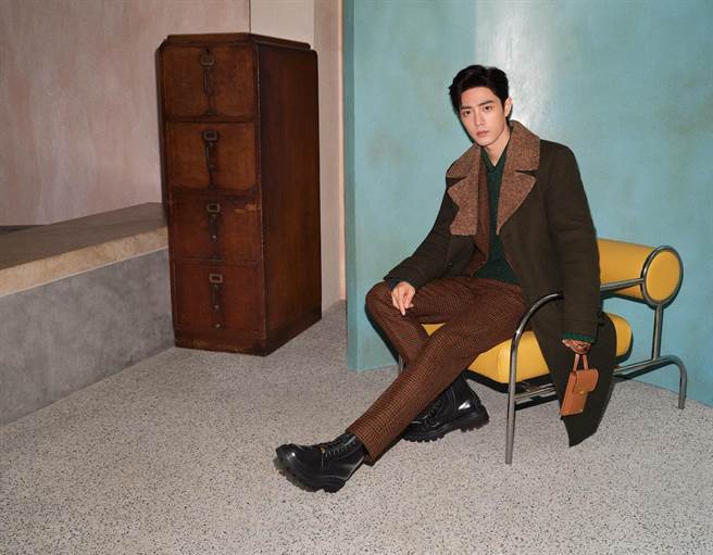 品牌代言人肖战。