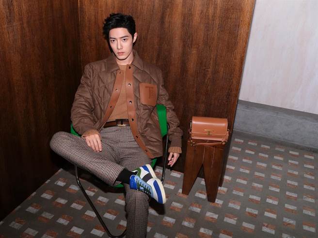 品牌代言人肖战。