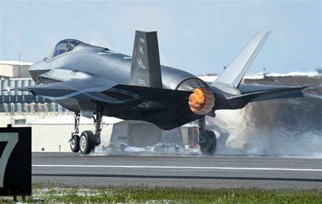 F-35A隱形戰機的資料照。（美國空軍）