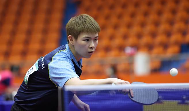陈思羽状态不佳，可惜没能助队完成全运会桌球女团5连霸。(110全国运动会提供)