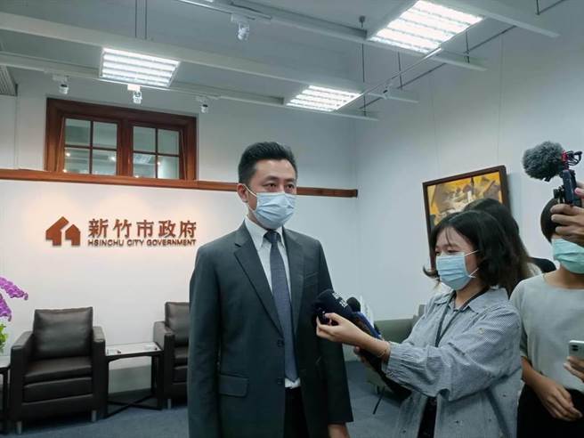 新竹市長林智堅。（中時資料照，邱立雅攝）