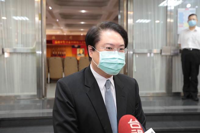 基隆市长林右昌。（基市府提供╱张颖齐基隆传真）