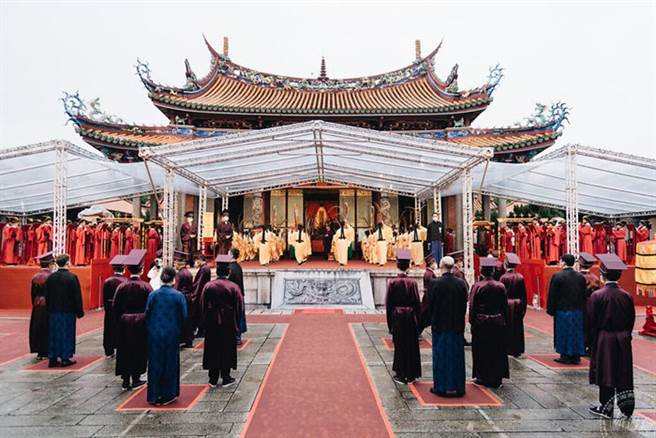 2020年祭孔照。(图/旅游经提供)