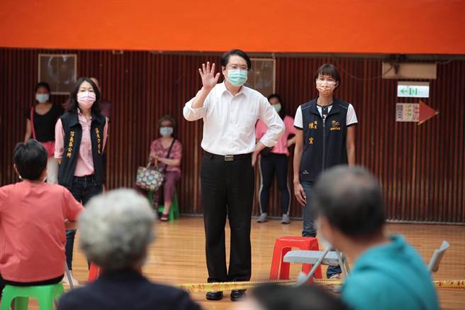 基隆市長林右昌。（基市府提供╱張穎齊基隆傳真）