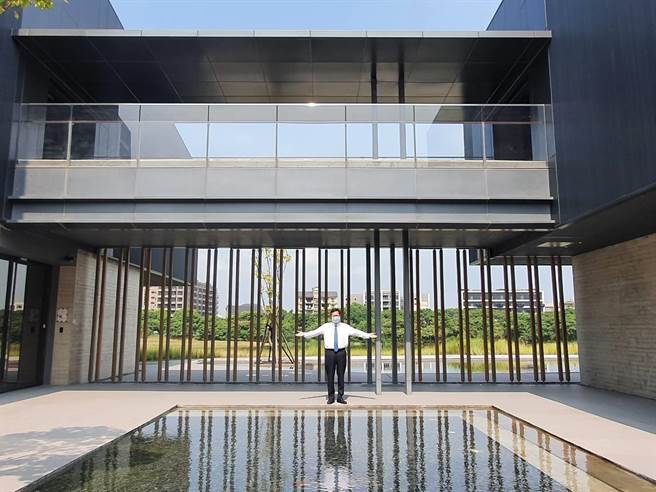 桃园市大园区横山书法艺术馆将于10月22日开幕，试营运期间免费入场。（陈梦茹摄）