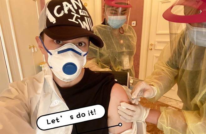 吳尊今宣布在大陸打疫苗，但沒說明品牌。（圖／翻攝自吳尊微博）