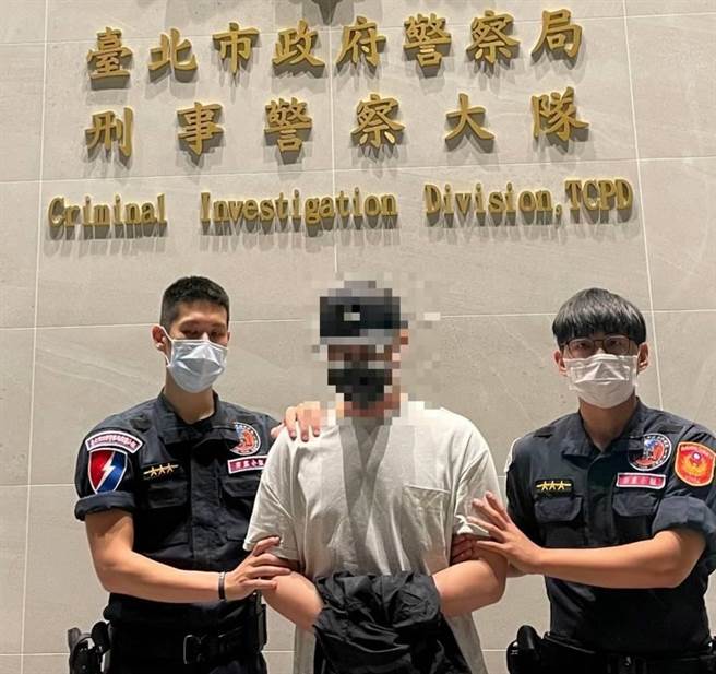 警方逮捕賴姓健身房慣竊。（警方提供）