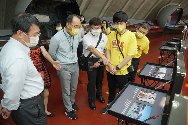 科博馆921地震教育园区，携手行政院农业委员会水土保持局，17日起于921地震教育园区，举办「水保一甲子摄影展」。（黄国峰摄）