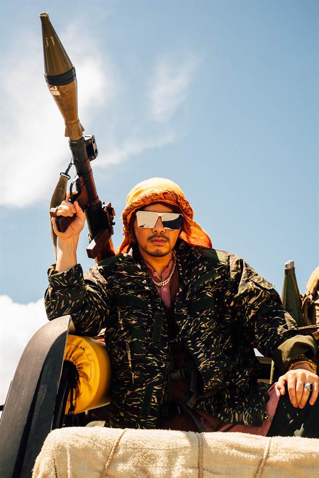 黄明志日前拍摄〈Hello Hater〉MV。（亚洲通文创提供）