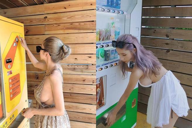 正妹「萧晴」解放 F 级身材！晒辣照发文：没什么优点，确实比妳「胸」一点  （图片／JKF提供）