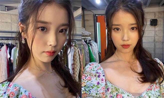 IU美照在IG上引起热议。（图／IG@dlwlrma）