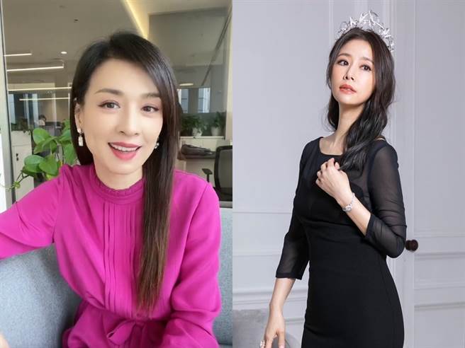 张庭、林心如的工作室近期被注销，她们对外解释是跟资源整合有关。（图／微博@张庭、林心如）