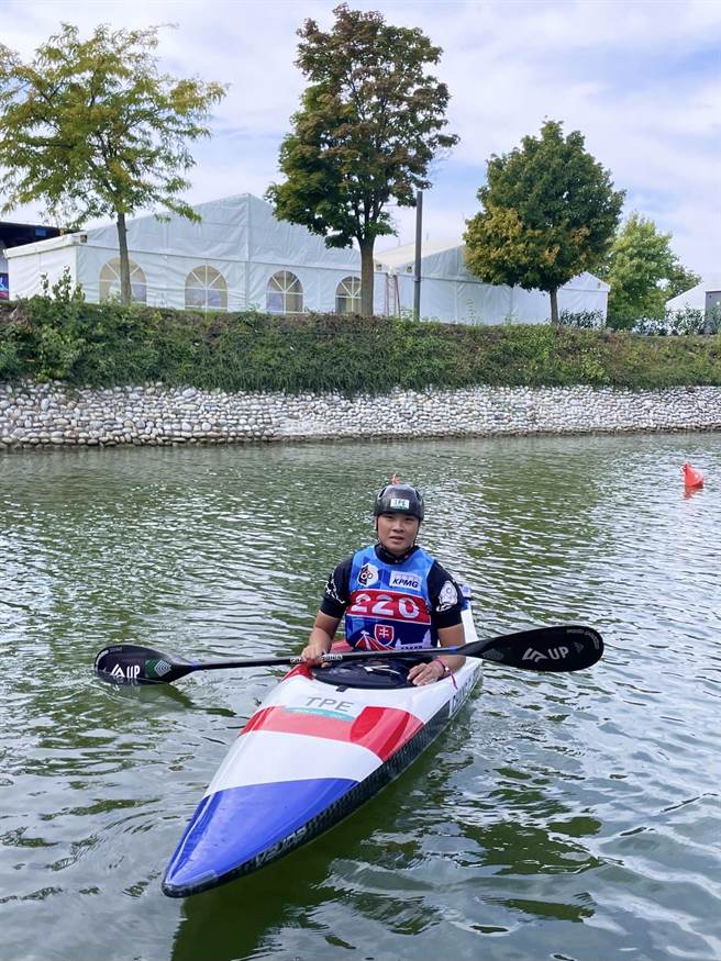 台中輕艇好手張筑涵，全運會奪冠再征世界舞台。（台中市政府提供）