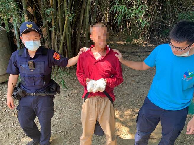 楊嫌男子涉嫌到苗栗行竊民宅被逮。（讀者提供／謝明俊苗栗傳真）