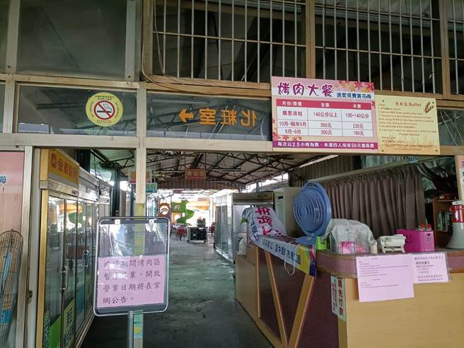 台中市后里觀光花市受疫情影響無法烤肉，入園人數創新低減少7成。（陳淑娥攝）