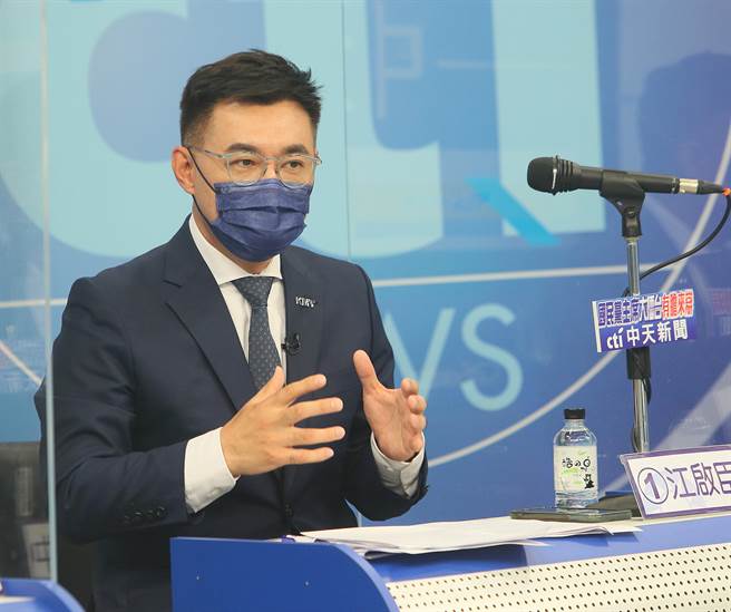 國民黨主席候選人江啟臣。（資料照，陳怡誠攝）