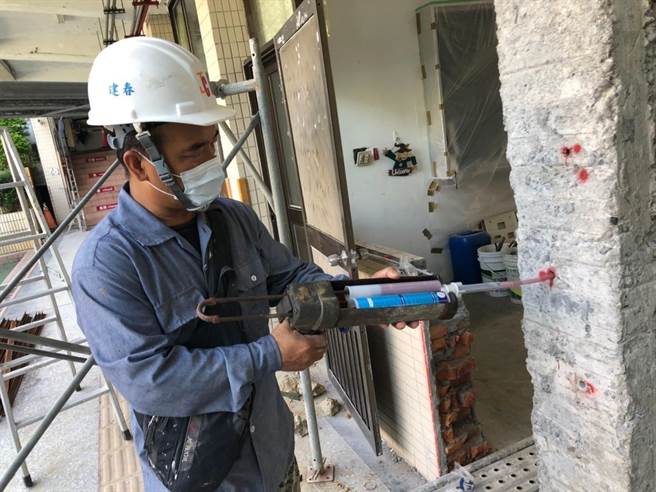 基隆市政府為全市51棟校舍提升結構耐震能力。（基隆市政府提供／陳彩玲基隆傳真）