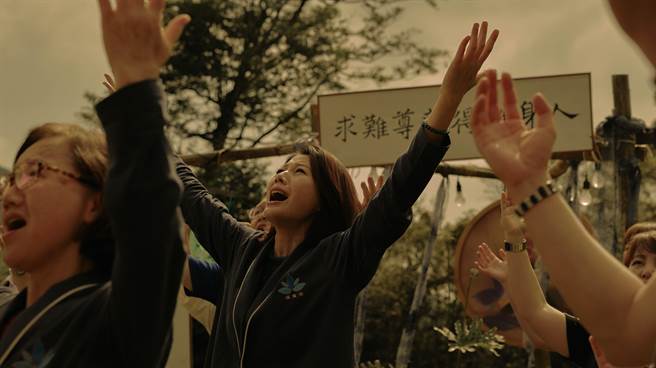 丁寧在《神的母親》沈迷於宗教。（高雄電影節提供）