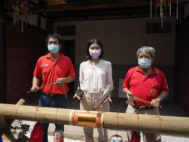 超越1甲子的世代技艺，3位大木匠师在云林县北港镇举办特展。（张朝欣摄）