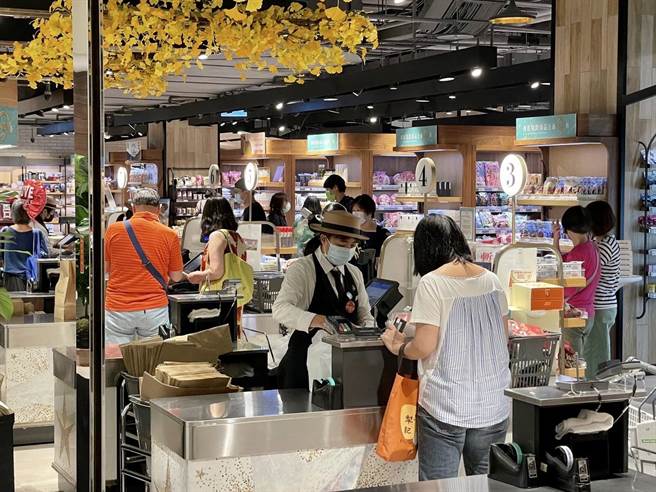 Breeze Super中秋連假，周六日人潮達到最高峰，比起平日約多出5成。（微風提供）