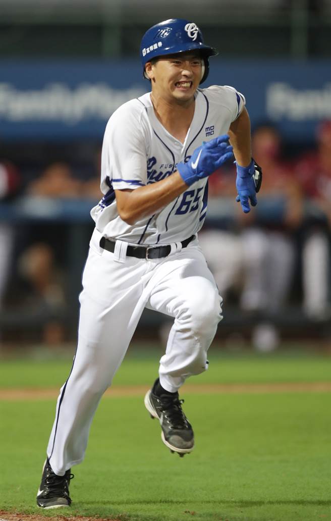 富邦悍將戴云真。（季志翔攝）