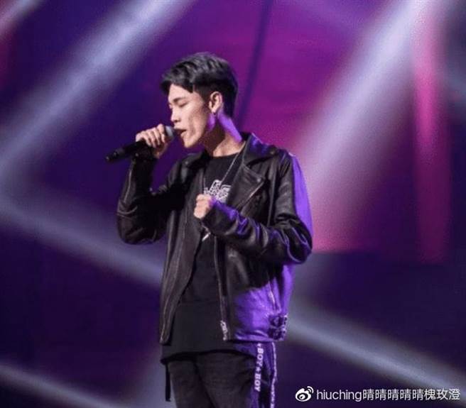 「广东雨神」卢大雨过去曾参加各大选秀比赛。（图／微博）