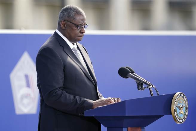 美國國防部長奧斯汀（Lloyd Austin）。(圖/美聯社) 