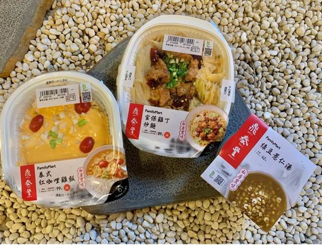 全家便利商店繼去年9月、今年3月後再度聯手鼎泰豐，明（22日）起推出以鼎泰豐「私房豐味」為主題的鮮食。（全家提供）