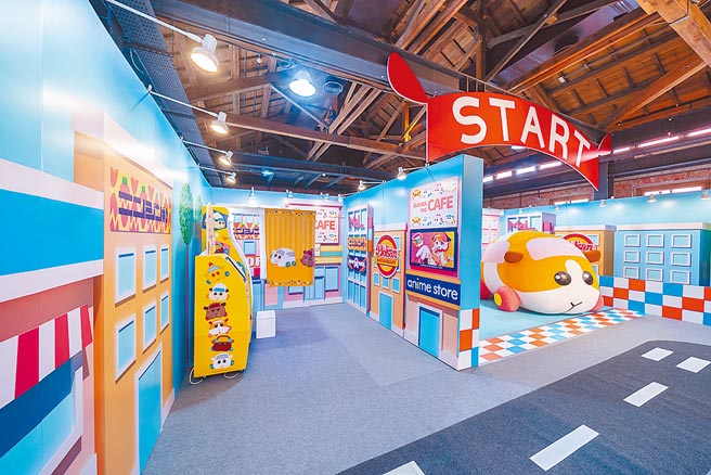 全台首間天竺鼠車車快閃店，於華山園區西4館登場。（信賴互動行銷提供）