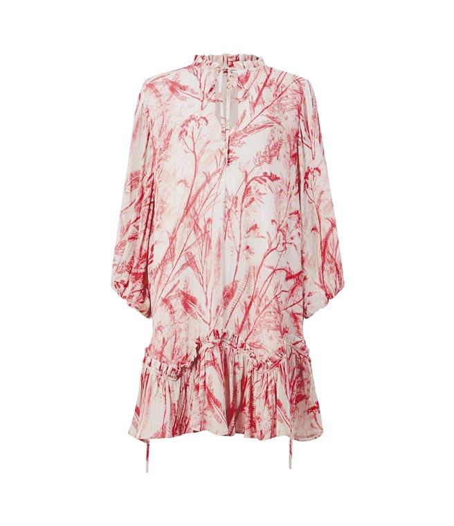 AllSaints印花洋装，9000元。（AllSaints提供）