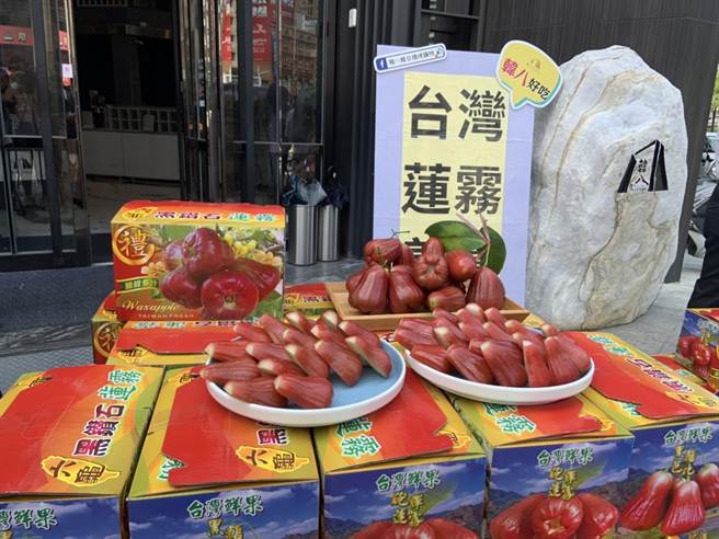 高雄市农业局今天启动鼓励民眾与企业团购莲雾，解决短期间莲雾外销受阻的燃眉之急。(高雄市农业局提供／林雅惠传真)