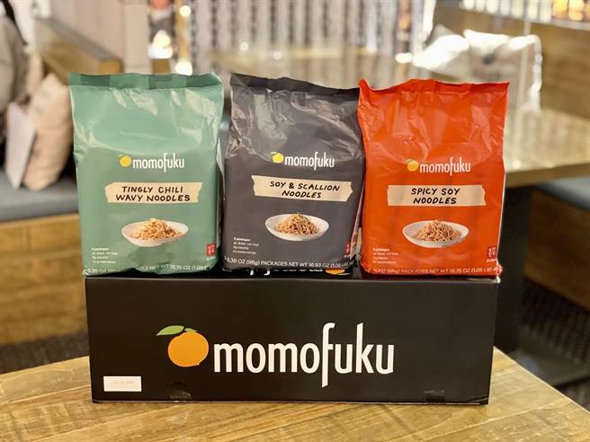 Momofuku礼盒组3款口味3组入，799元。（阿舍乾麵提供）