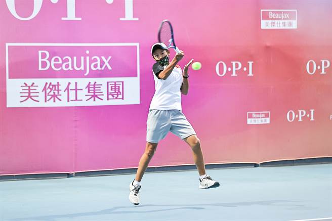何宸辉勇夺美杰仕OPI杯全国青少年网球锦标赛14岁组男单冠军。（海硕整合行销提供）