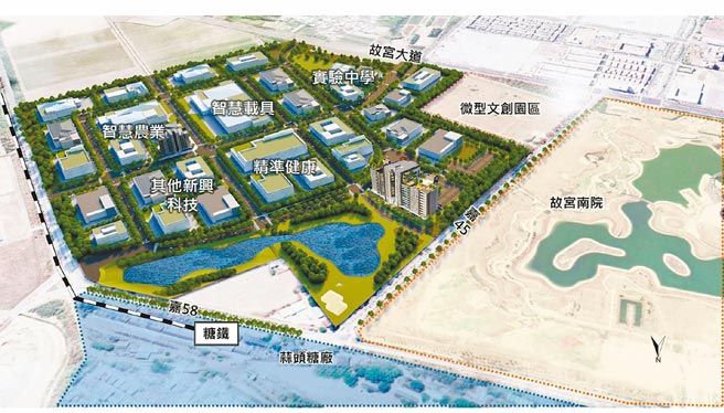 行政院核定在太保農場設置科學園區，嘉義縣長翁章梁認為，西部科技走廊將延伸到嘉義，帶動地方繁榮。（嘉義縣政府提供／呂妍庭嘉義傳真）