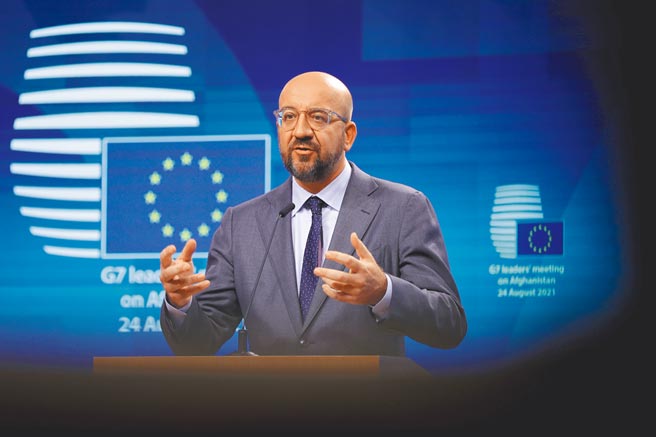 欧洲理事会主席米歇尔痛批美国在欧美跨大西洋伙伴关系中缺乏「透明和忠诚」。（新华社）