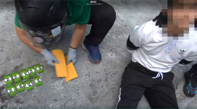 郭嫌两次皆担任贩毒小蜜蜂，且都是被同一警查获。(戴志扬翻摄)