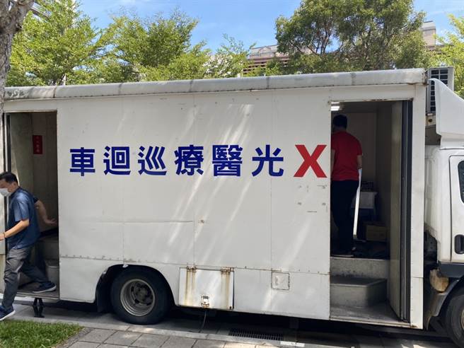 林口警分局為同仁安排健康檢查，參與健康檢查的員警相當踴躍，對於分局貼心安排紛紛大讚「揪甘心」。(戴志揚翻攝)