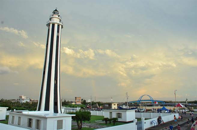 王功灯塔。（彰化县政府提供／吴敏菁彰化传真）