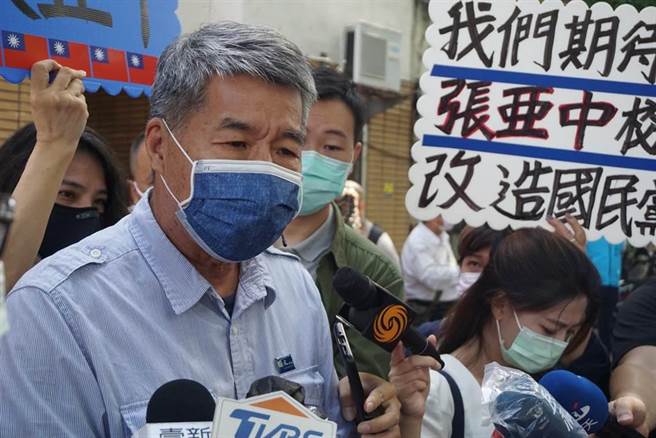 國民黨主席候選人張亞中。（資料照）