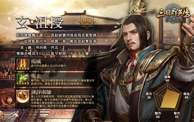 河北豪傑－玄‧沮授