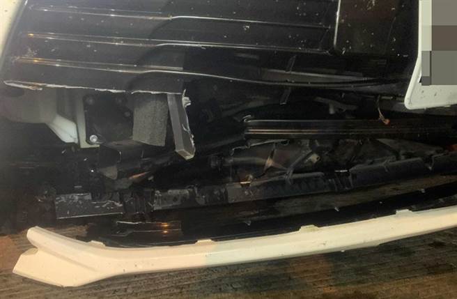 半夜国道撞到狗，驾驶下车一看心凉一半。（翻摄《mobile01》）