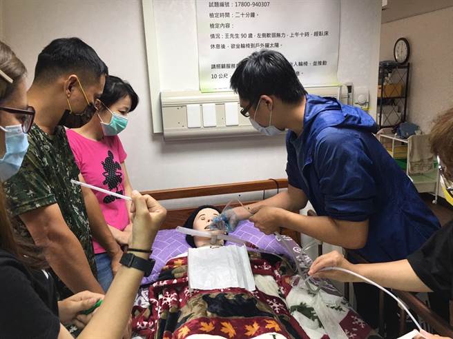 伯拉罕共生照顾劳动合作社22、23日办理原住民照服员训练课程。（伯拉罕共生照顾劳动合作社提供／陈淑娥台中传真）