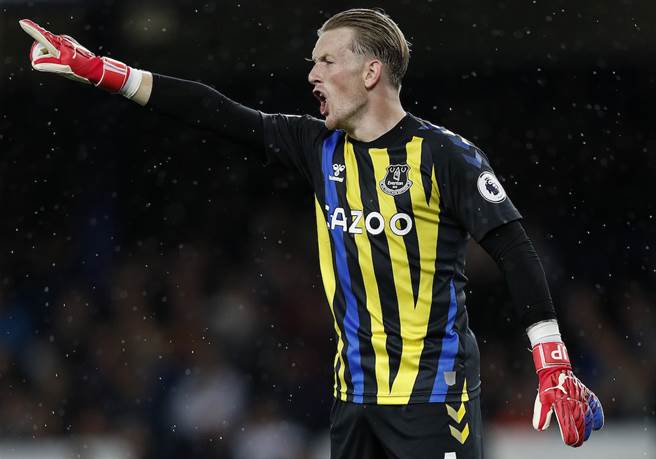 英格蘭首席門將於皮克福德 目前正在養傷本周沒法上陣（圖片來源︰達志影像）