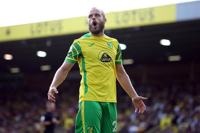 諾里奇 只能依靠 普基 在前線爭取進球（圖片來源︰達志影像）