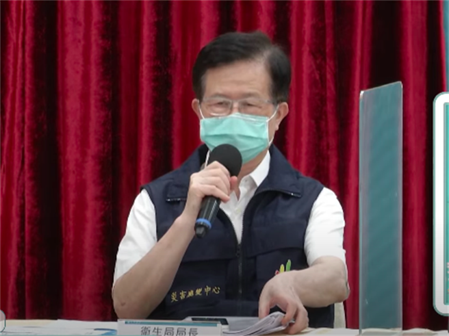 台北市衛生局長黃世傑。（摘自柯文哲YT）