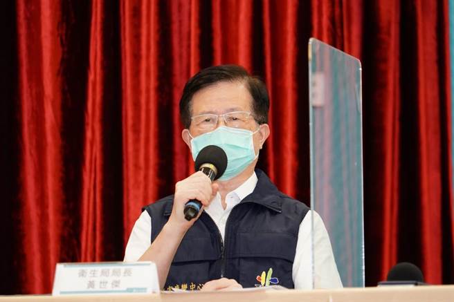 北市衛生局長黃世傑今表示將對禾馨開罰5萬元。（北市府提供／楊亞璇台北傳真）