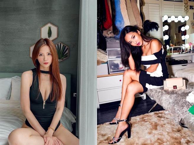 蔷蔷与萝莉塔上《11点热吵店》分享渣男招数。（图片／翻摄自IG: lolitalee513, chialing_maze）